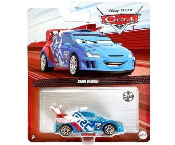 Verdák: Raoul Caroule kék-fehér karakter kisautó 1/55 - Mattel