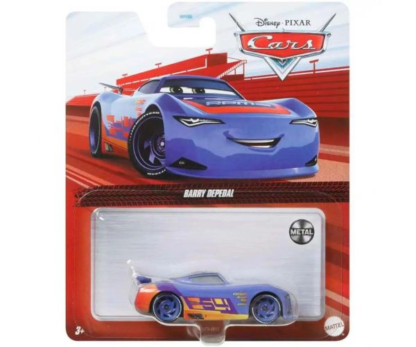 Verdák 3: Barry Depedal karakter kisautó 1/55 – Mattel