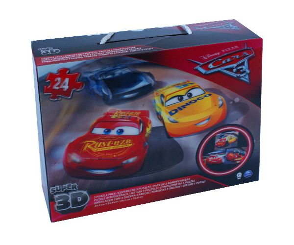 Auti 3: 3D puzzle - 3 x 24 kom