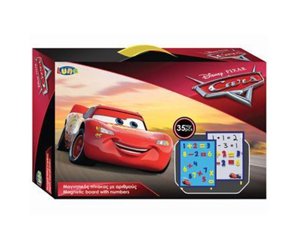 Auti 3(Cars 3) magnetska ploča 35kom