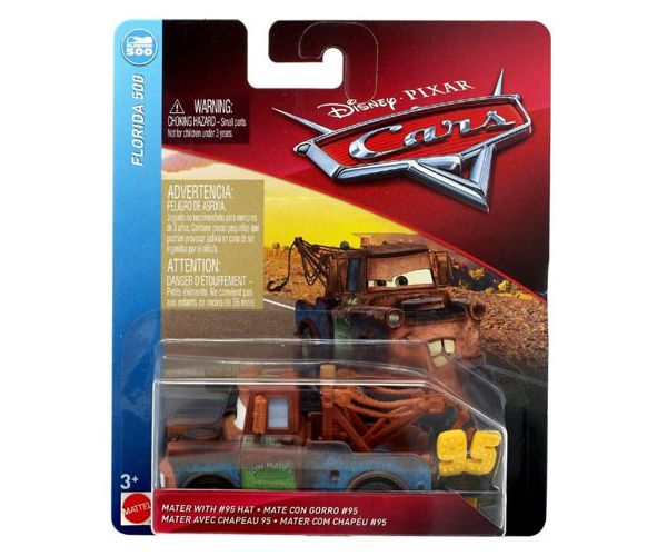 Verdák 3.: Matuka 95-ös fejdísszel karakter kisautó 1/55 - Mattel