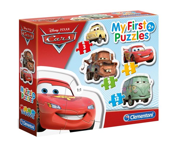 Auti (Cars) Supercolor 4u1 puzzle - Clementoni