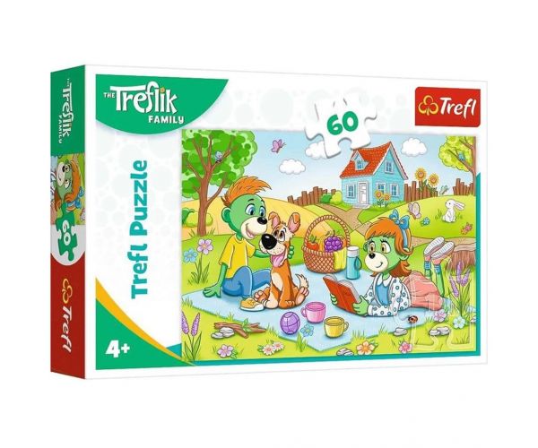 A Treflik család kalandjai - 60 db-os puzzle - Trefl