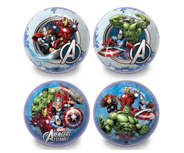 Avengers (Osvetnici) gumena lopta 14cm - 2 verzije