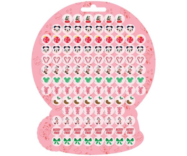 Luna: Disney Minnie Mouse božićni set naljepnica 300 kom