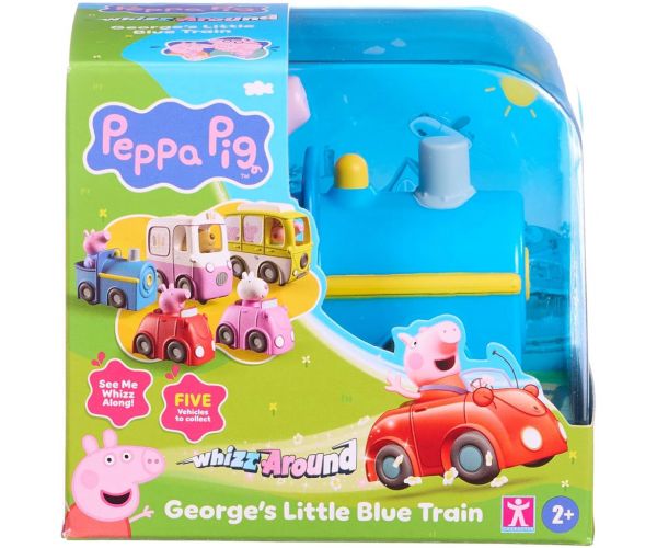 Whizz-Around Peppa prase George mali plavi vlak