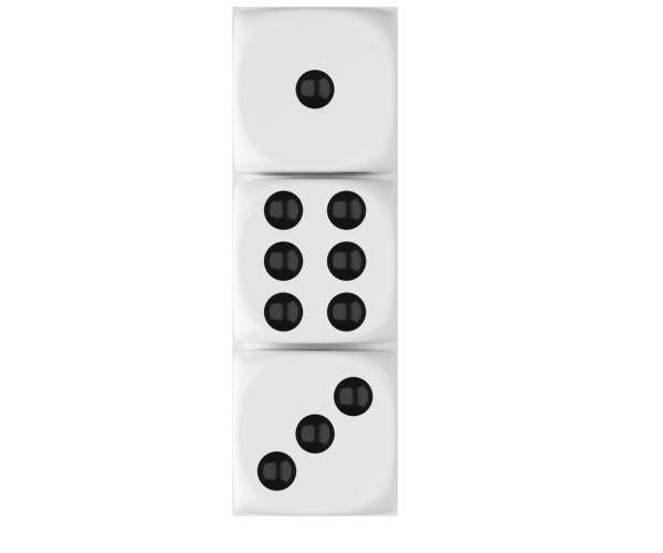 ICO: Set od 3 ježa kockica