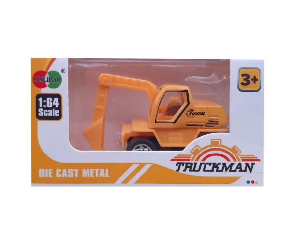TruckMan: Građevinski kamion u raznim verzijama 6,5 cm 1kom