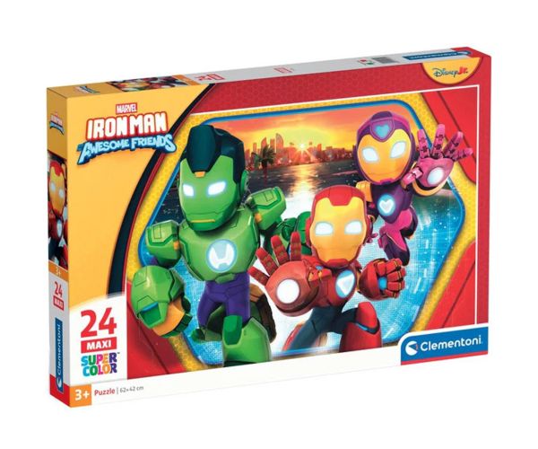 Iron Man i njegov super tim 24-dijelni maxi puzzle - Clementoni