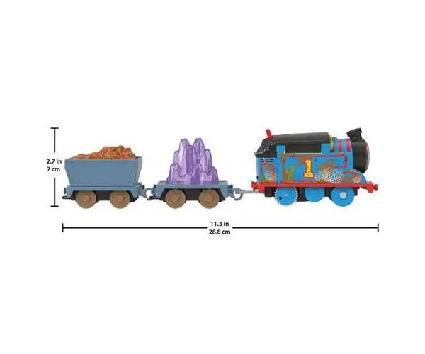Thomas i prijatelji: Motorizirani set za igru ​​Tomica i kristalna špilja - Mattel