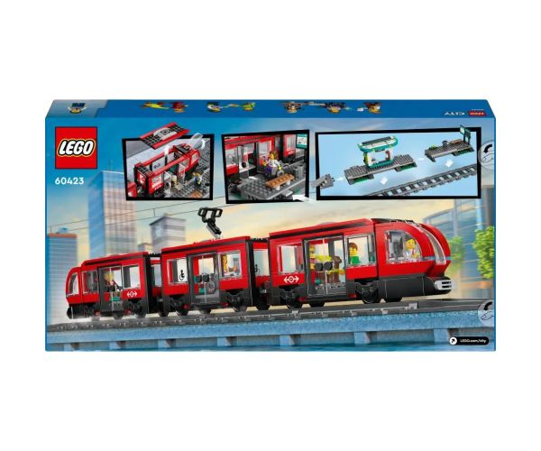LEGO® City: Tramvaj i stajalište u centru grada (60423)