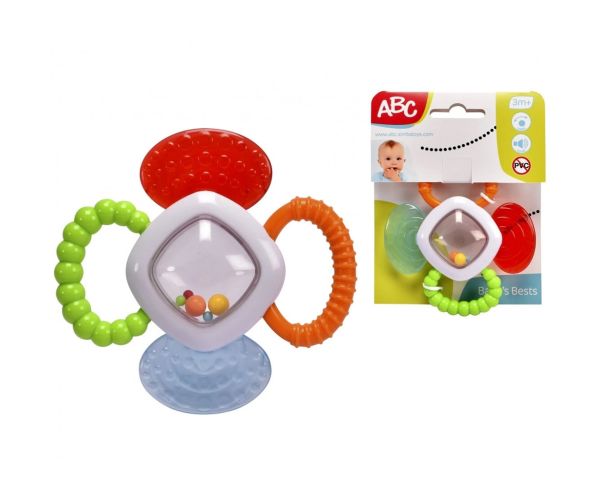 ABC Baby zvečka s grickalicom - Simba Toys