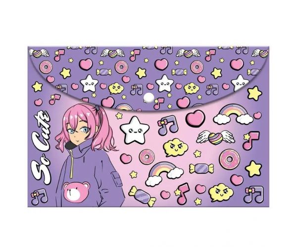 Luna: Must BFF mapa s patentom, A4 formata