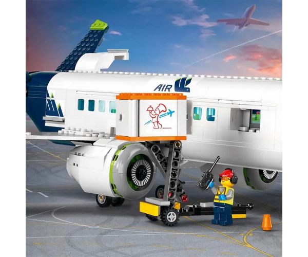 LEGO® City: Zrakoplov za putnike (60367)