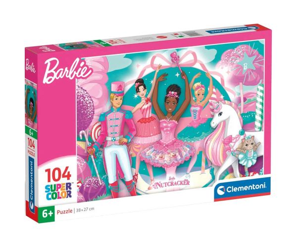 Barbie i Orašar Super Color puzzle 104 komada - Clementoni