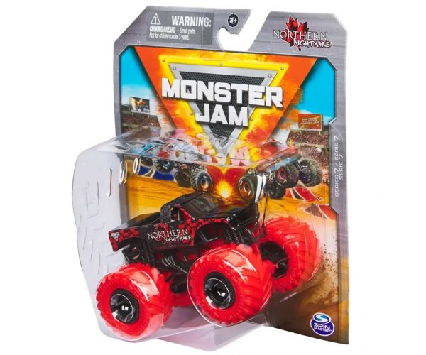 Monster Jam: Northern Nightmare monster truck autić – 1/64 – Spin Master
