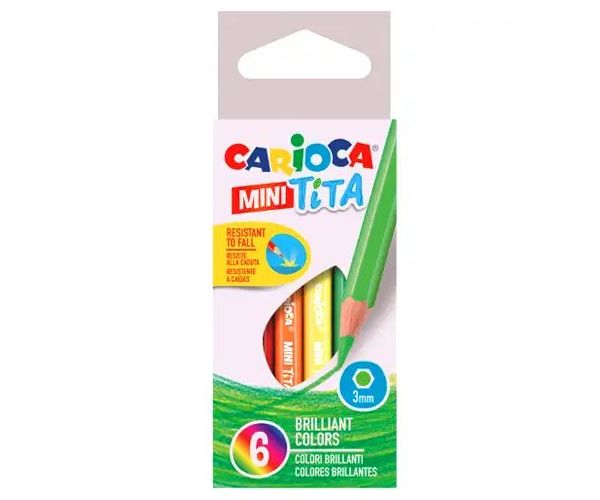 Carioca: Mini Tita set drvenih bojica 6kom