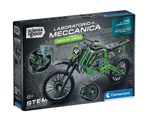 Znanost i igra: Mehanika sastavljivi X-Treme motocross - Clementoni