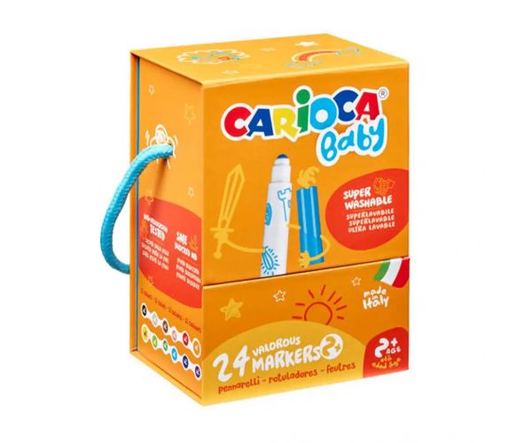 Baby 24db-os lemosható filctoll szett - Carioca
