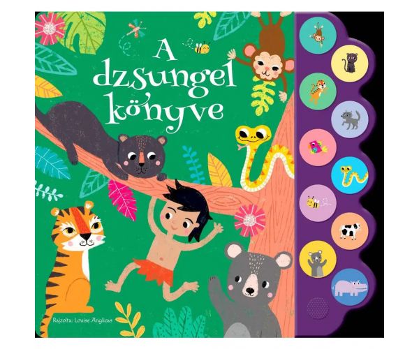 Mesés hangoskönyvek - A dzsungel könyve interaktív hangoskönyv