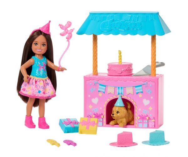Barbie: Chelseina rođendanska zabava s lutkom i štenetom – Mattel