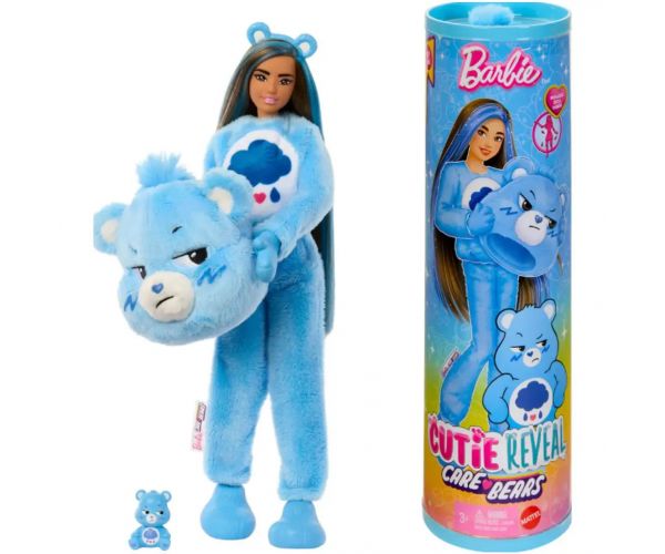 Barbie: Cutie Reveal meglepetés baba Gondos Bocsok - Morcika Bocs - Mattel