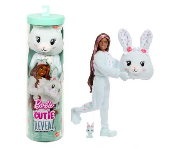 Barbie: Cutie Reveal meglepetés baba - Nyúl - Mattel