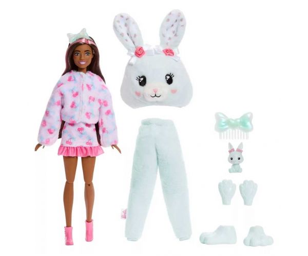 Barbie: Cutie Reveal lutka iznenađenja - Zečić - Mattel
