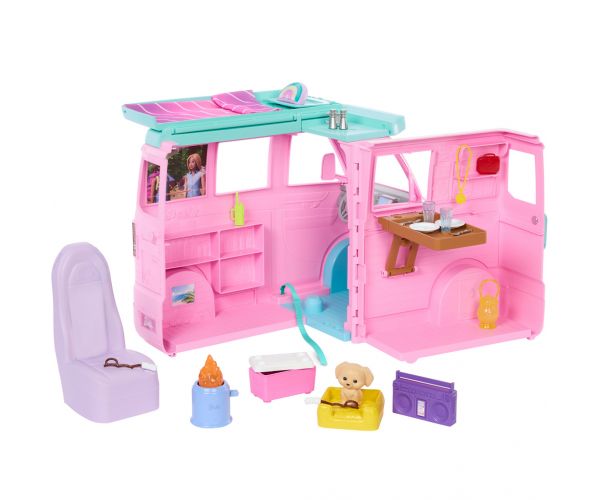 Barbie Dream Land Road Trip kamper s 20 dodataka – Mattel