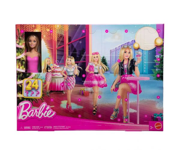 Barbie Fashionista adventi kalendárium - Mattel