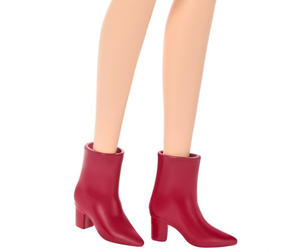 Barbie: Fashionista prijateljice smeđokosa stilska modna lutka u haljini s leopardovim uzorkom – Mattel