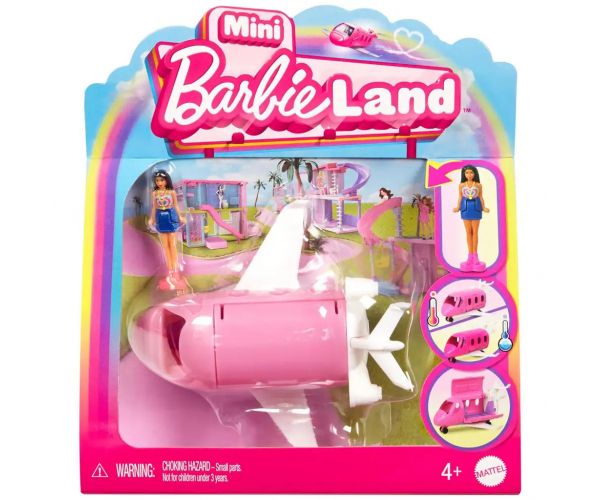Barbie: Mini BarbieLand járművek - Álom repcsi szett - Mattel