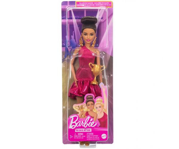 Barbie: Társastáncos karrier baba serleggel - Mattel