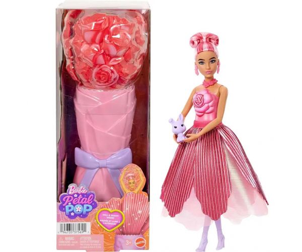 Barbie Reveal: Virágvarázs meglepetés baba - Rózsa - Mattel