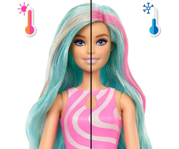 Barbie Reveal mirisna Shaker serija lutka s tirkiznom kosom i figuricom meduze - Mattel