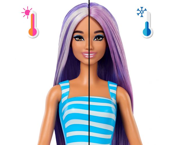 Barbie Reveal mirisna Shaker serija s lutkom s ljubičastom kosom i morskim konjićem - Mattel