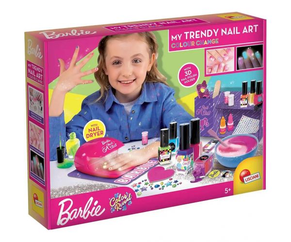 Barbie Színváltós varázs körömstúdió - Lisciani