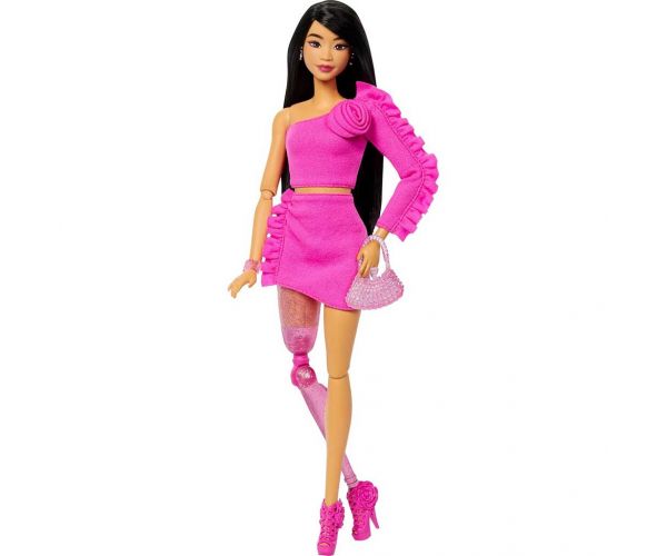 Barbie: Trendi prijateljice - lutka s crnom kosom - Mattel