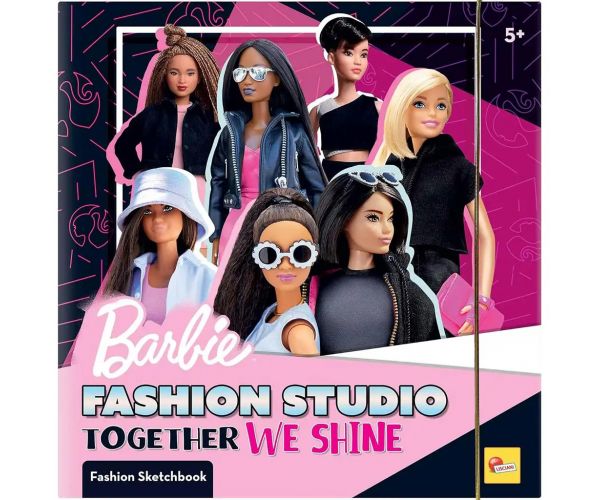 Barbie Together We Shine színező és öltöztető szett - Lisciani