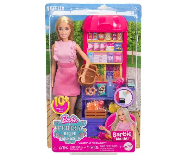 Barbie és Teresa: A barátság receptje - Barbie csemegepultja játékszett - Mattel