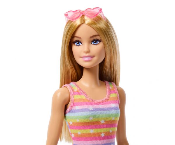 Barbie set za šetanje psa i rolanje - plavokosa lutka - Mattel