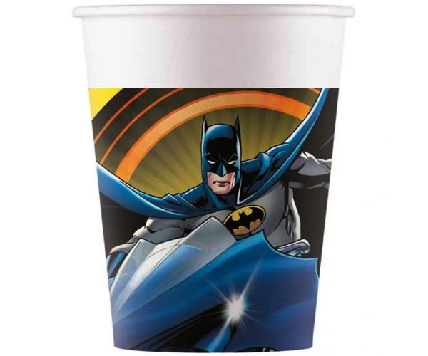 Batman papirnate čaše set od 8 komada 200ml