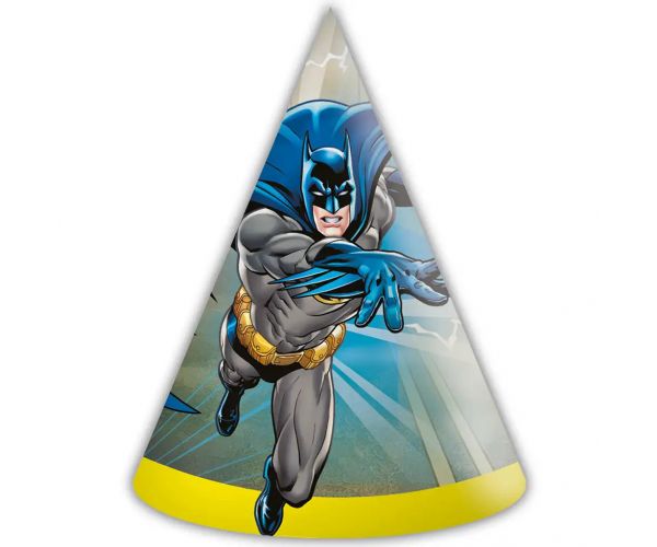 Batman papirnati party šeširi, set od 6 komada