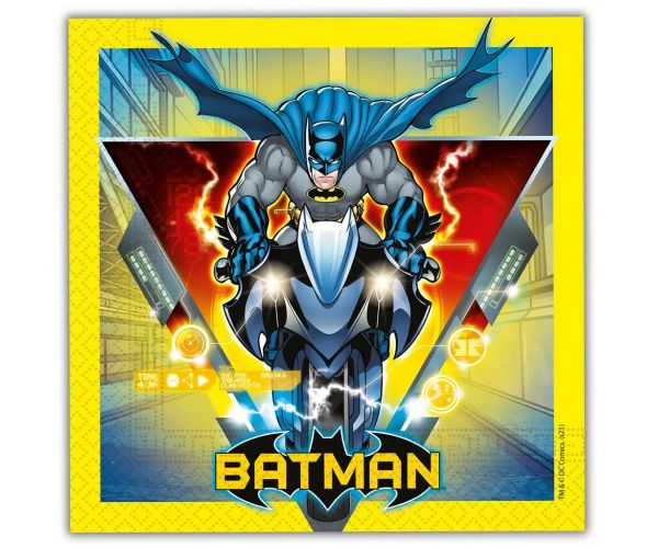 Batman superheroj 2-slojni ubrus, pakiranje od 20 komada
