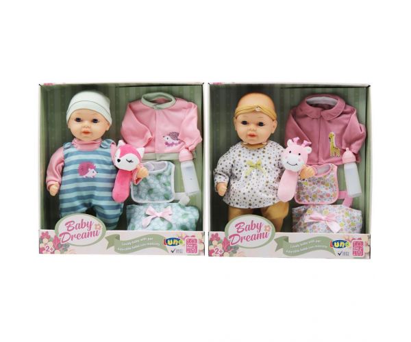 Baby Dream: Bebina plišana igračka u dvije različite verzije