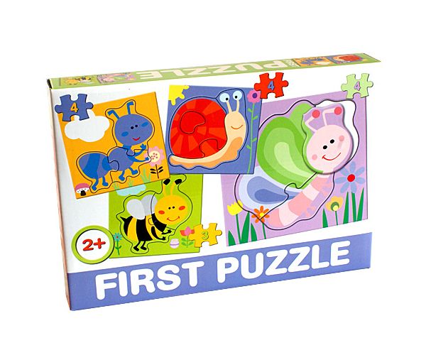 Baby puzzle sa leptirima - D-Toys