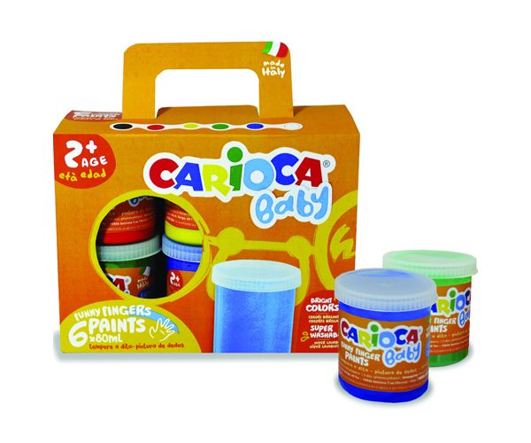 Baby set za bojanje prstima - Carioca