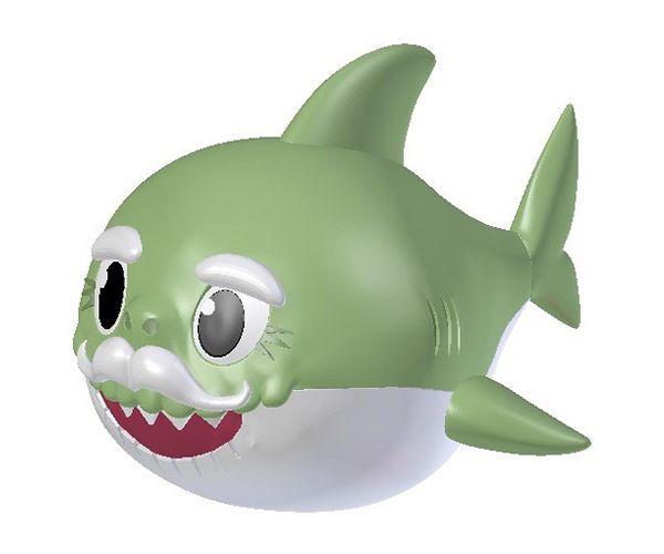 Baby Shark: Figura tate morskog psa