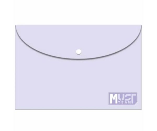Luna: Plastična mapa za dokumente u pastelnoljubičastoj boji, veličine A4.