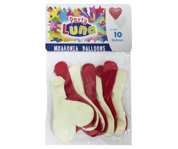 Baloni u obliku srca 10kom